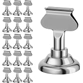 Urban Deco 16PK Table Number Holders Place Card Holders 1.7 Inch Table Card Holders Steel Card Holders for Photos, Food Signs, Memo Notes, Weddings, Restaurants, Birthdays(Silver)