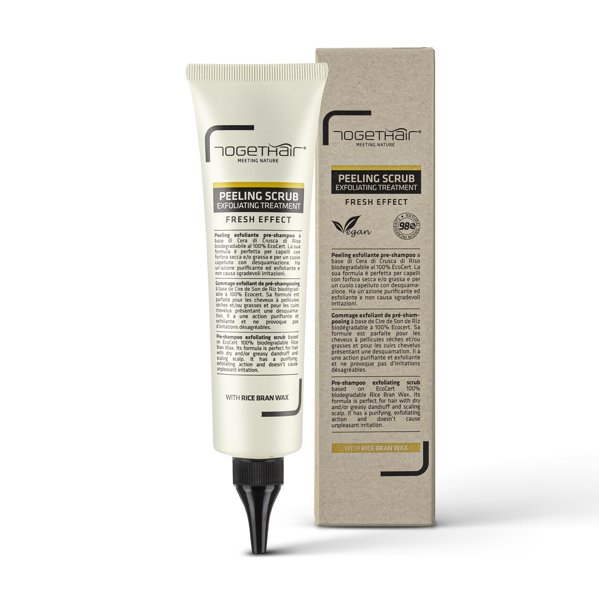 Togethair Peeling Scrub 100ml | 100% Biodegradable Exfoliating Peeling