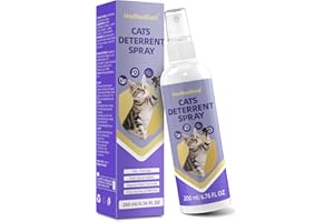Hedhedhed Cat Deterrent Spray - Effective Repellent Spray for Furniture Protection, Safe Natural Indoor & Outdoor Training Aid to Stop Scratching & Urine Marking (200 ML)