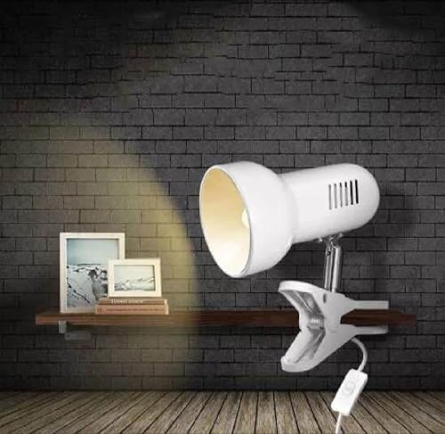 Sun-Rising Rong&LAN Desk lamp,360° Rotation Clip on Lamp Portable