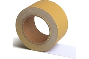 Glowentix PSA Sandpaper Roll 320-Grit 2-3/4in x 20 Yards Self Adhesive Stickyback PSA Sanding Disc PSA Sand Paper Rolls Aluminum Oxide Longboard Sand Paper Sanding Sheet
