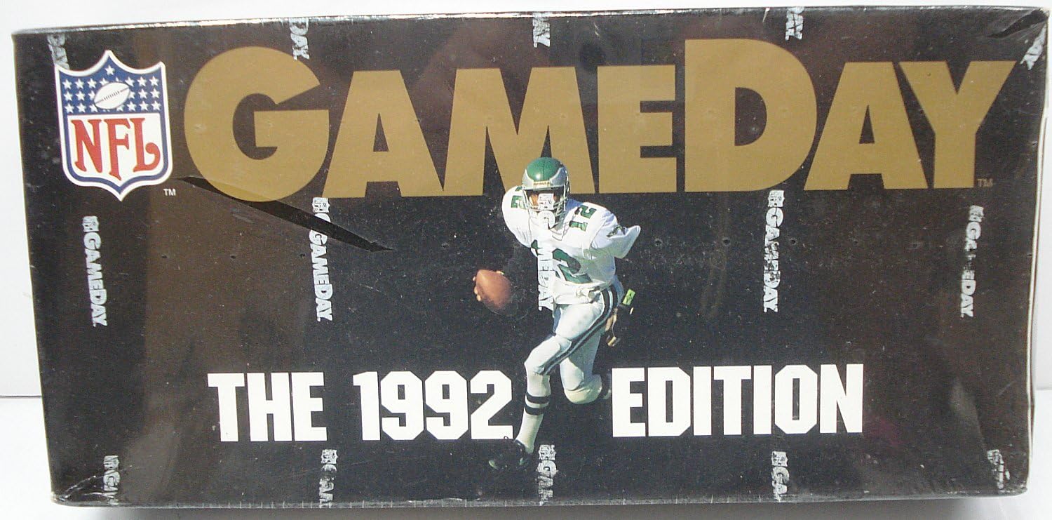 1992 NFL Gameday Wax Pack Box