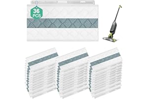 DHOUA 36 Pack VACMOP Pro Replacement Pads Compatible with Shark VACMOP Disposable Hard Floor Vacuum for Shark Vacmop Pro VM252 VM251 VM250 VM200 VC205 QM250 VM190 VM200P12 VM200P12, Part VMP30, VMP10, VMP16