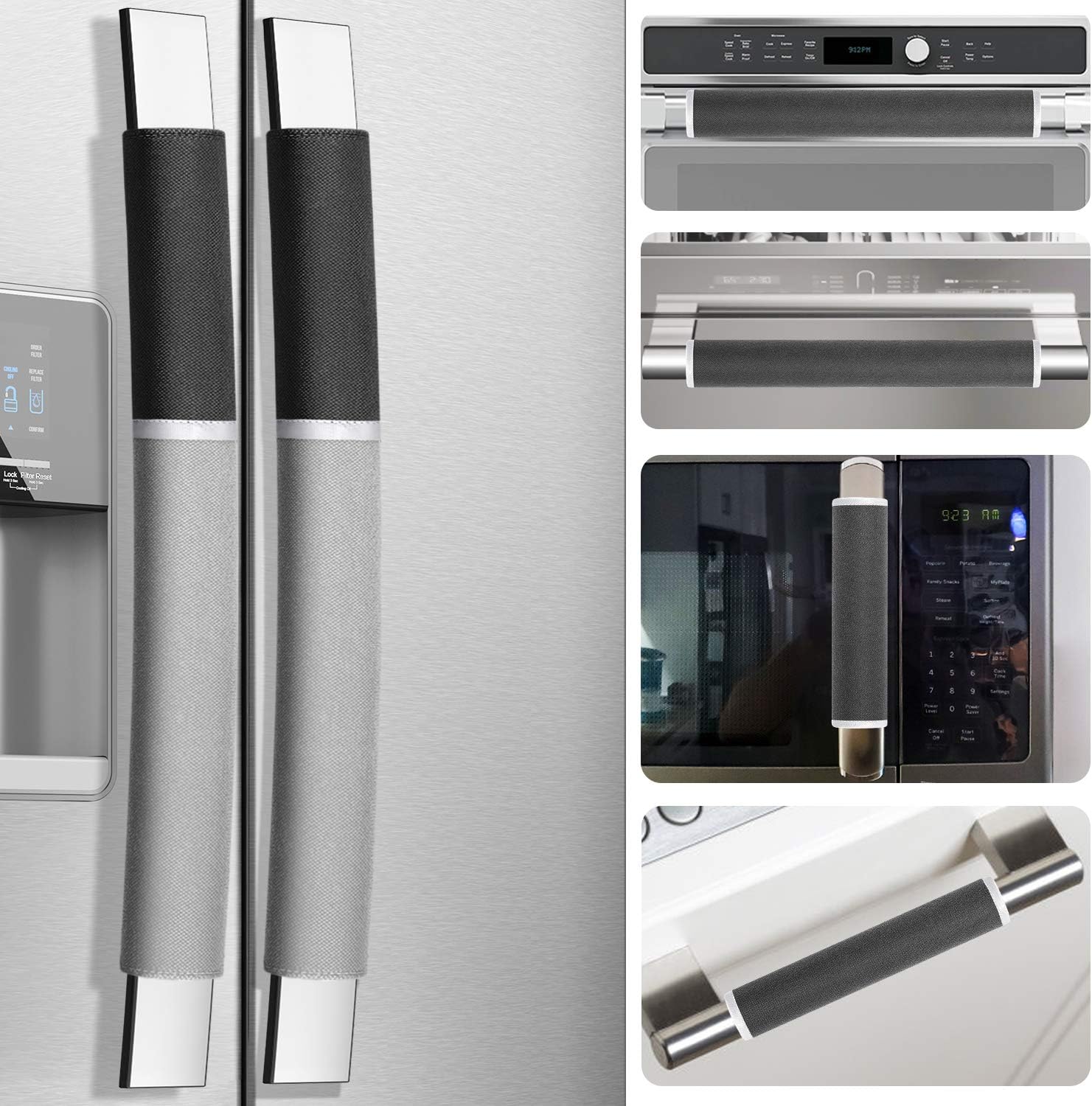 MRKG. Refrigerator Door Handle Covers, Set of 6, Keep Your Kitchen