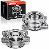 A-Premium 2 x Front Wheel Bearing and Hub Assembly Compatible with Infiniti G35 2004 2005 2006, AWD Only