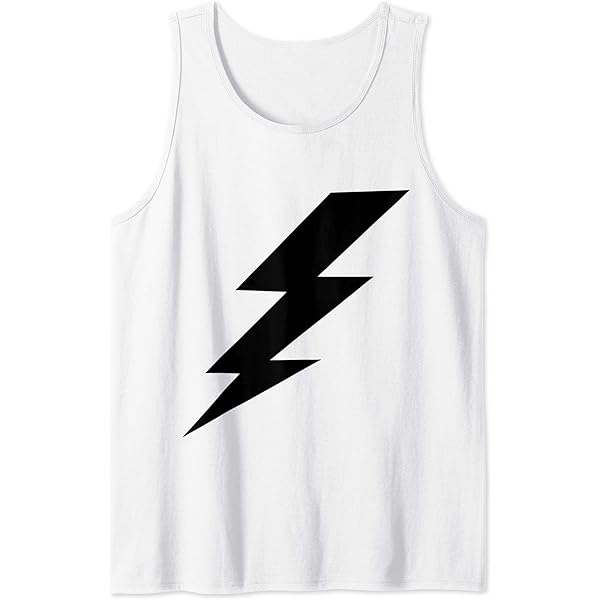 Amazon.com: Lightning Bolt - Symbol Quick Thunder Men's Tank