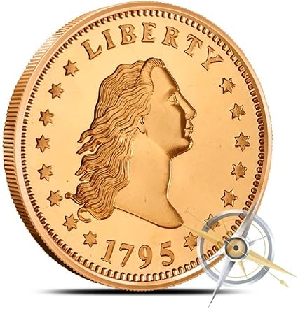 Amazon Com Osborne Mint Flowing Hair Dollar 1 Oz Copper Round