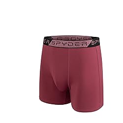 Spyder Mens Boxer Briefs 5 Pack Poly Spandex