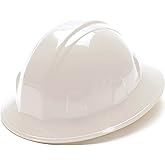 Pyramex Safety SL Series Full Brim Hard Hat 4-Point Ratchet Suspension