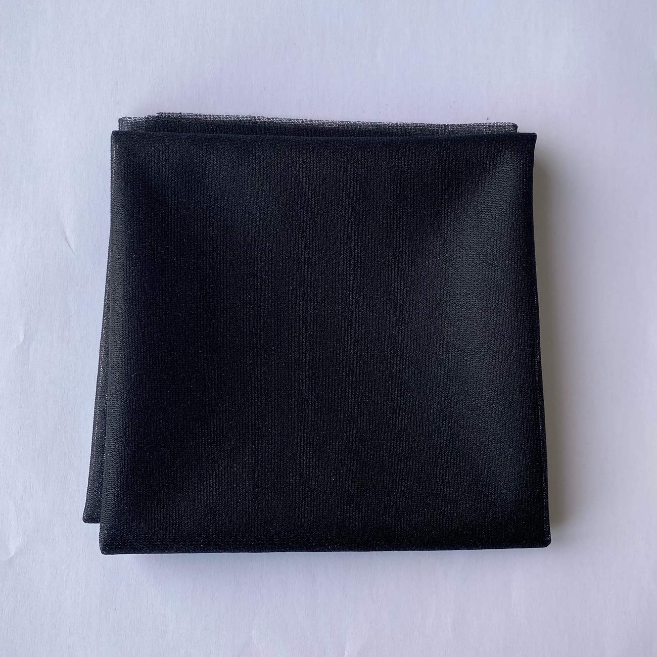 Stick Protect Embroidery Cover-Up Soft Protective Fusible Backing Called Cover The Back (Black, 50cm x 100cm)