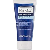 PanOxyl Antimicrobial Acne Foaming Wash, 4% Benzoyl Peroxide, 6 Ounce