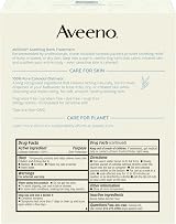 Aveeno Soothing Bath Treatment Itchy Irritated Skin Colloidal Oatmeal 8 Pack view 7