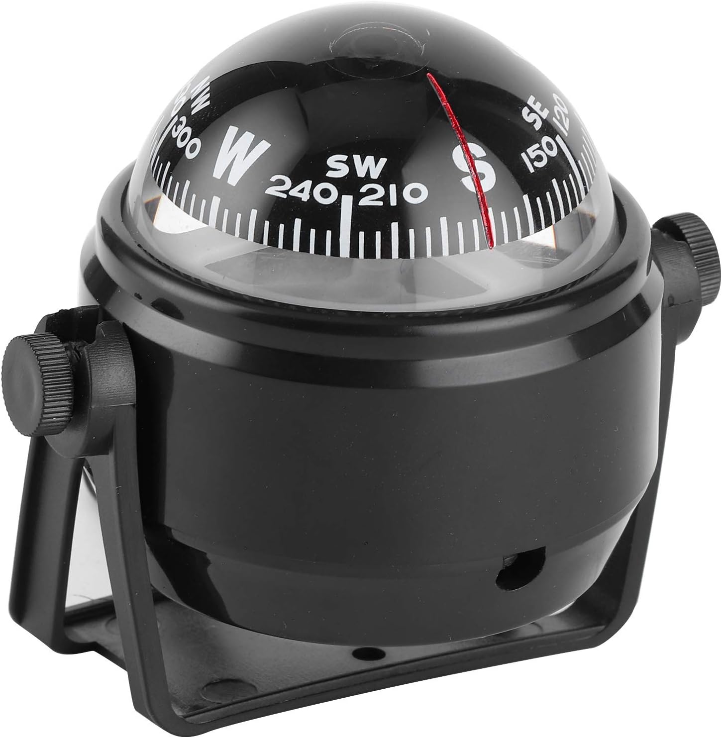 LED Compass For Boat, 12V LED Sea Marine Electronic Digital Compass Dash Mount Flush Boat Yacht Ship Navigation Compass ABS for Sail: Automotive