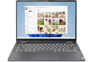 Lenovo IdeaPad Flex 5i - (2023) - Everyday Notebook - 2-in-1 Laptop Computer - Windows 11-14" WUXGA Touchscreen - 8GB Memory - 256GB Storage - Intel Core i3-1215U - Fingerprint Reader - Storm Grey