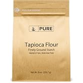 Pure Original Ingredients, Tapioca Starch, 8 Oz | For baking, thickening sauces, and everyday recipes