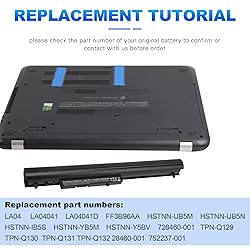 Spare 776622-001 Battery for HP LA04 15-f387WM