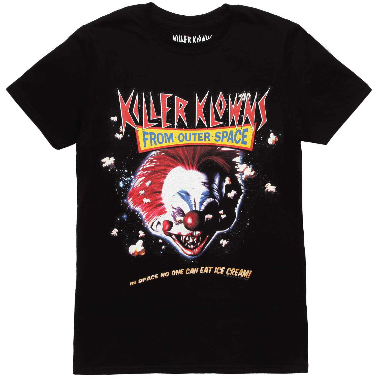 Killer Klowns from Outer Space Movie Poster Adult T-Shirt