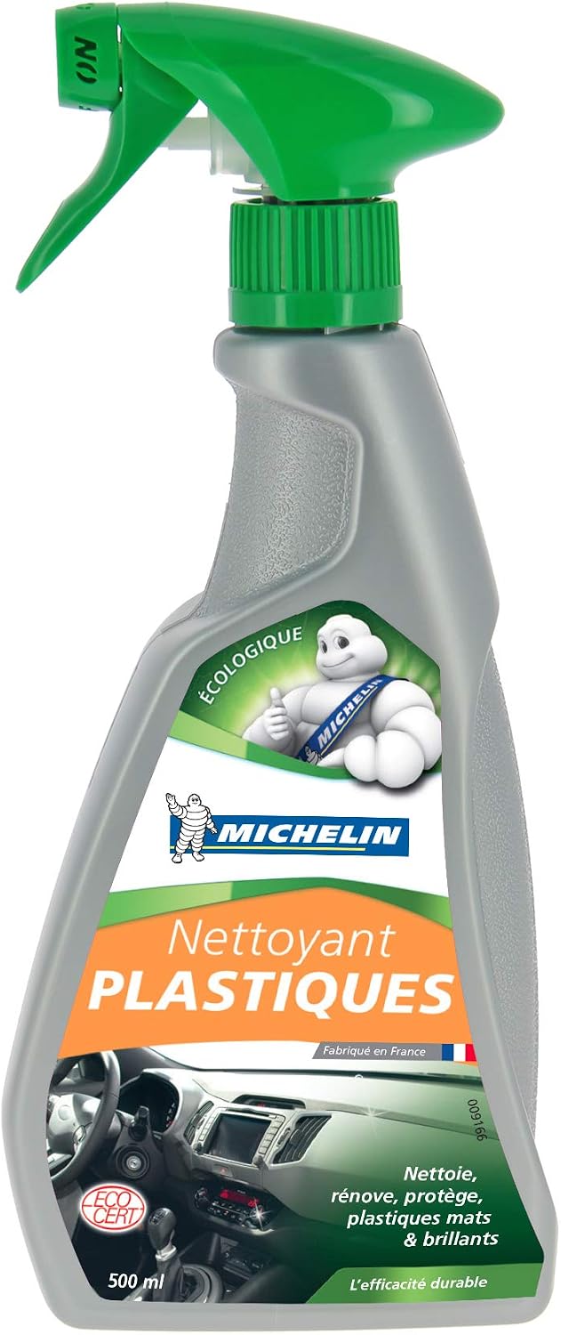 Michelin 009166 Eco-Friendly Plastic Cleaner 500 ml, 500 ml (Pack of 1)