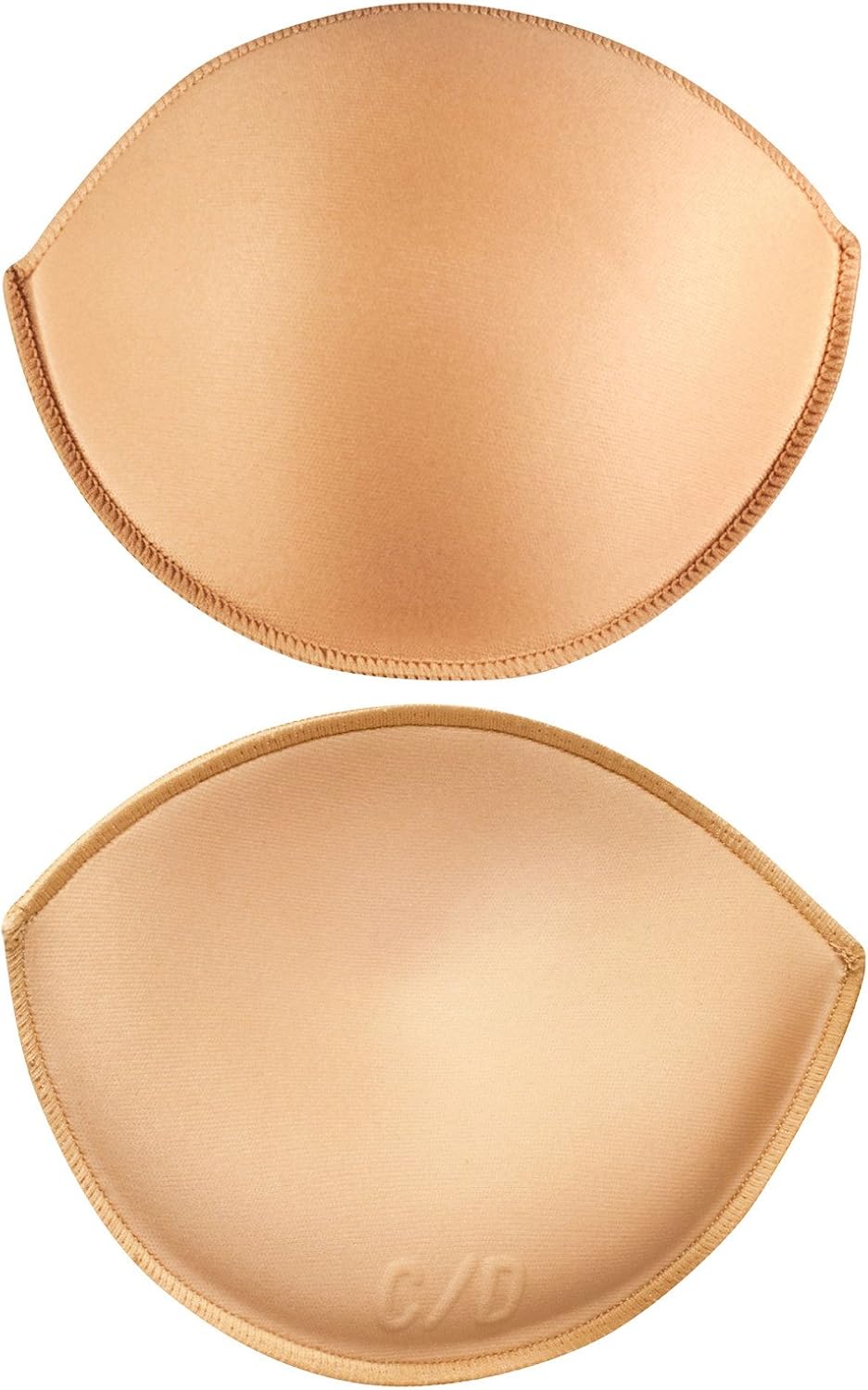 Braza Liquid Edge 2 Bra Insert Pads, Beige, Size C/D 2 Pack at Amazon
