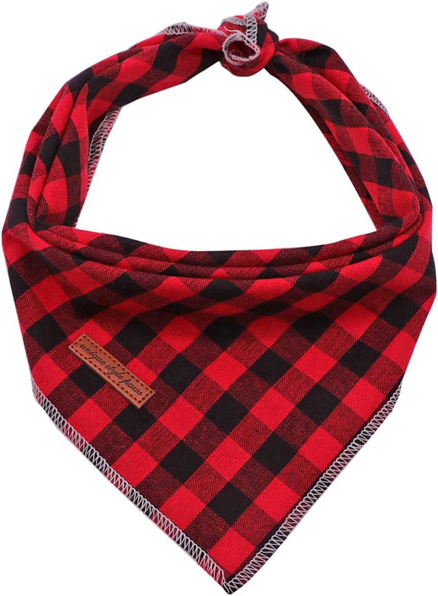 Unique style paws Dog Bandanas 1PC Washable Bibs Scarf, Pet Dog Kerchief