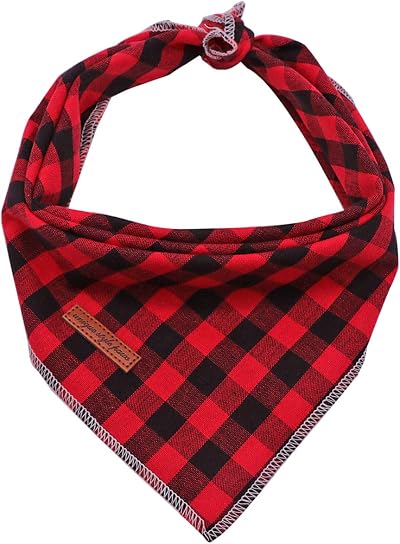 Unique style paws Dog Bandanas Triangles Cotton 1PC Washable Scarfs