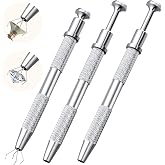 ANCIRS Braut-Haarschmuck Set – 3 Perlen-Haarkämme & 2 Silberne Haarnadeln Für Hochzeit & Festliche Anlässe