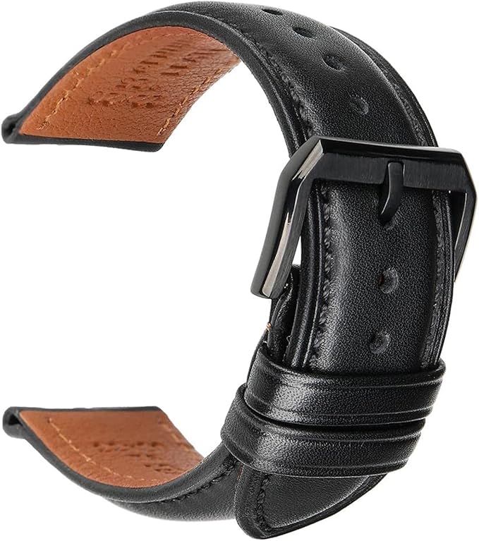 Leather Watch Strap 18/19/20/21/22/24mm Watch Replacement Strap