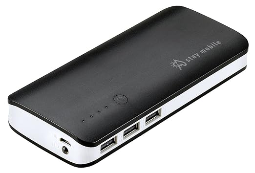 title=stay mobile Power Bank (22400 mAh) (latest Technology) 3 USB Output Portable