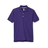 French Toast Boys' Short Sleeve Pique Polo Shirt