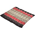Zafuko Rollable Cushion - Organic Kapok Filling, use Rolled or Flat for Yoga and Meditation, Lightweight, Great car or seat Cushion