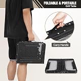 REDCAMP Folding BBQ Table 60x40cm 3-Height Aluminum Portable Stand Black view 7