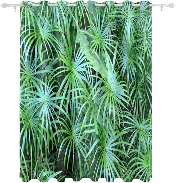 NQEONR Material Manteles Hojas Verdes Colgante Decorativo Juego de 2