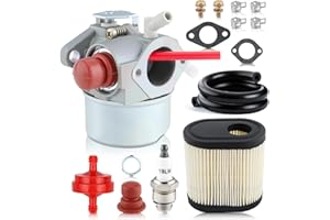 AUTOKAY 640350 Carburetor for Toro 20016 20017 20018 6.75HP Recycler Lawn Mower Tecumseh LEV105 640303 640271 LEV100 LEV120, 