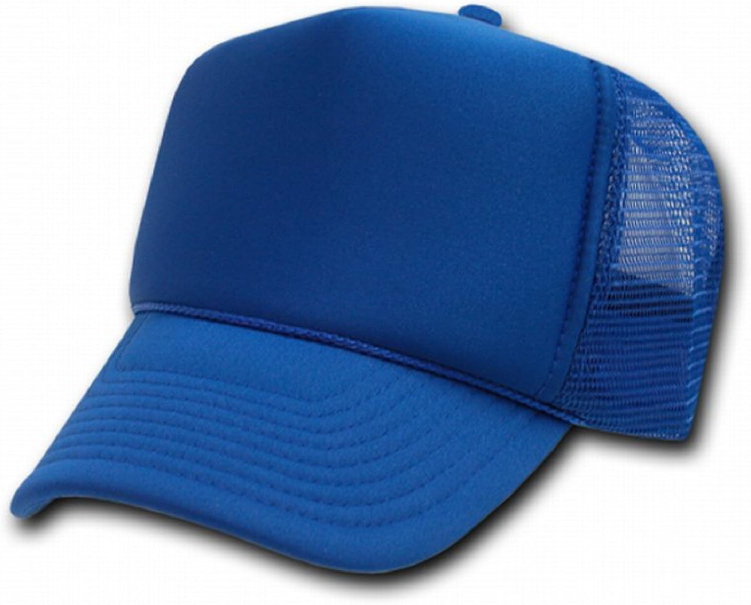 plain royal blue baseball cap