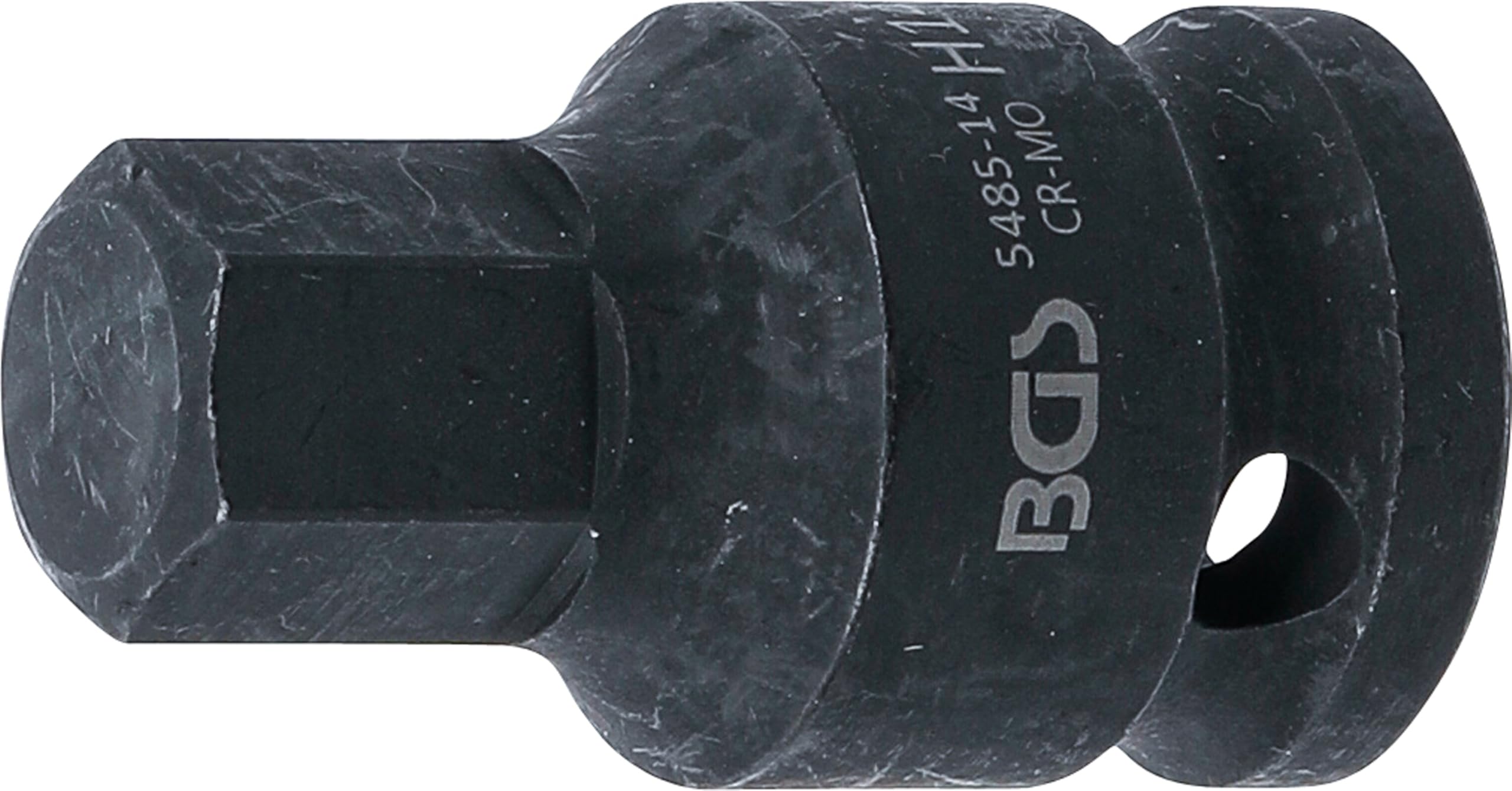 BGS 5485-14 | Impact Bit Socket | length 42 mm | 12.5 mm (1/2") Drive | internal Hexagon 14 mm