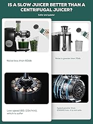 Juicer Machines, Aiheal New Generation Celery Slow