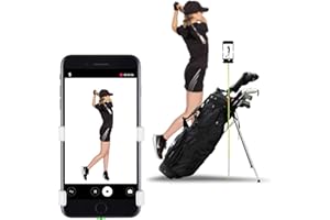 SELFIE GOLF SelfieGOLF Record Golf Swing - Cell Phone Holder Golf Analyzer Accessories | Winner of The PGA Best Product | Selfie Putting Training Aids Works with Any Golf Bag and Alignment Stick