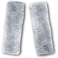 Zento Deals Soft Faux Sheepskin Seat Belt Shoulder Pad- Two Packs- A Must Have for All Car Owners for a More Comfortable…
