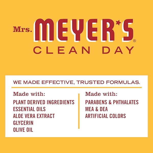 MRS. MEYER’S CLEAN DAY HAND SOAP, CLEMENTINE SCENT, 12.5 FL OZ BOTTLE