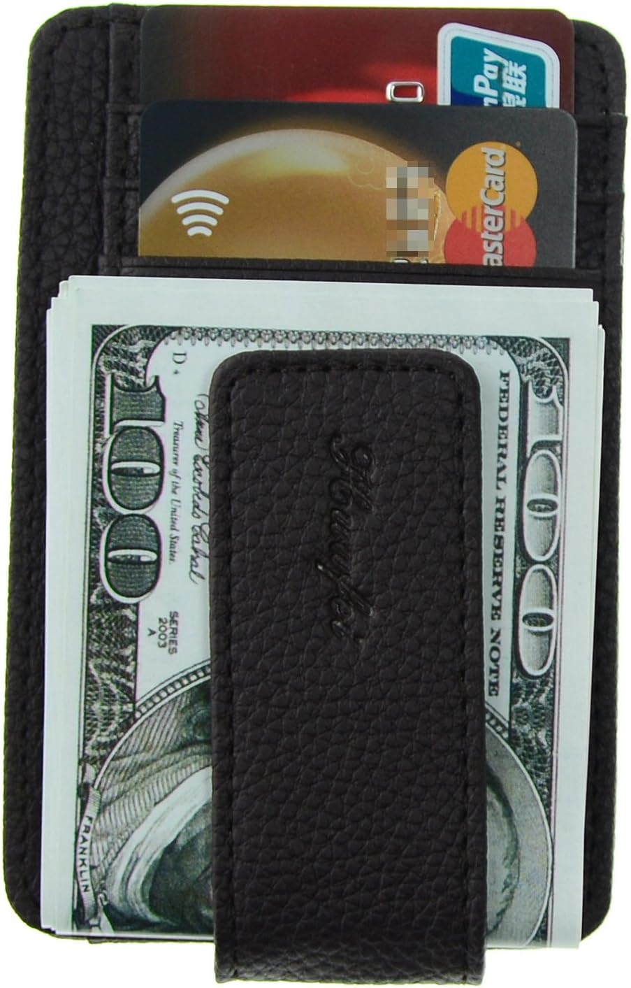 Gracave 【Slim stylish Front Pocket Wallet】 Money Clip with Strong Magnet