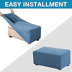 Flamingo P 1 Piece Stretch Ottoman Cover Folding