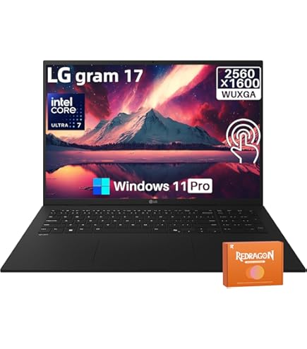Amazon.com: LG gram 17 inch Laptop Touchscreen - Intel Core Ultra Amazon.com: LG gram 17 inch Laptop Touchscreen - Intel Core Ultra