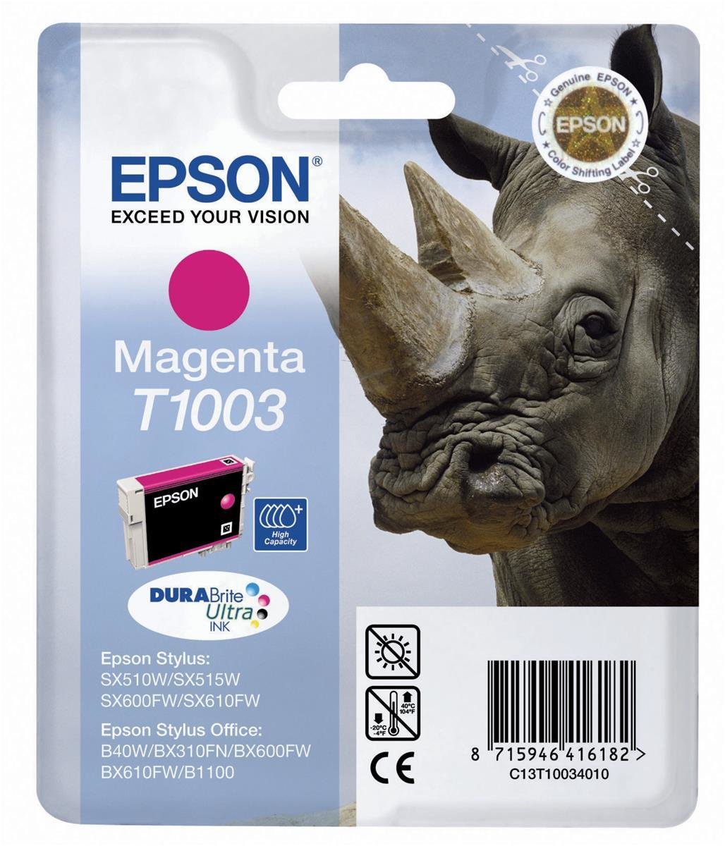 Epson T1003 Ink Cartridge Magenta, 141.75 X 112 X 30 mm, 55 g