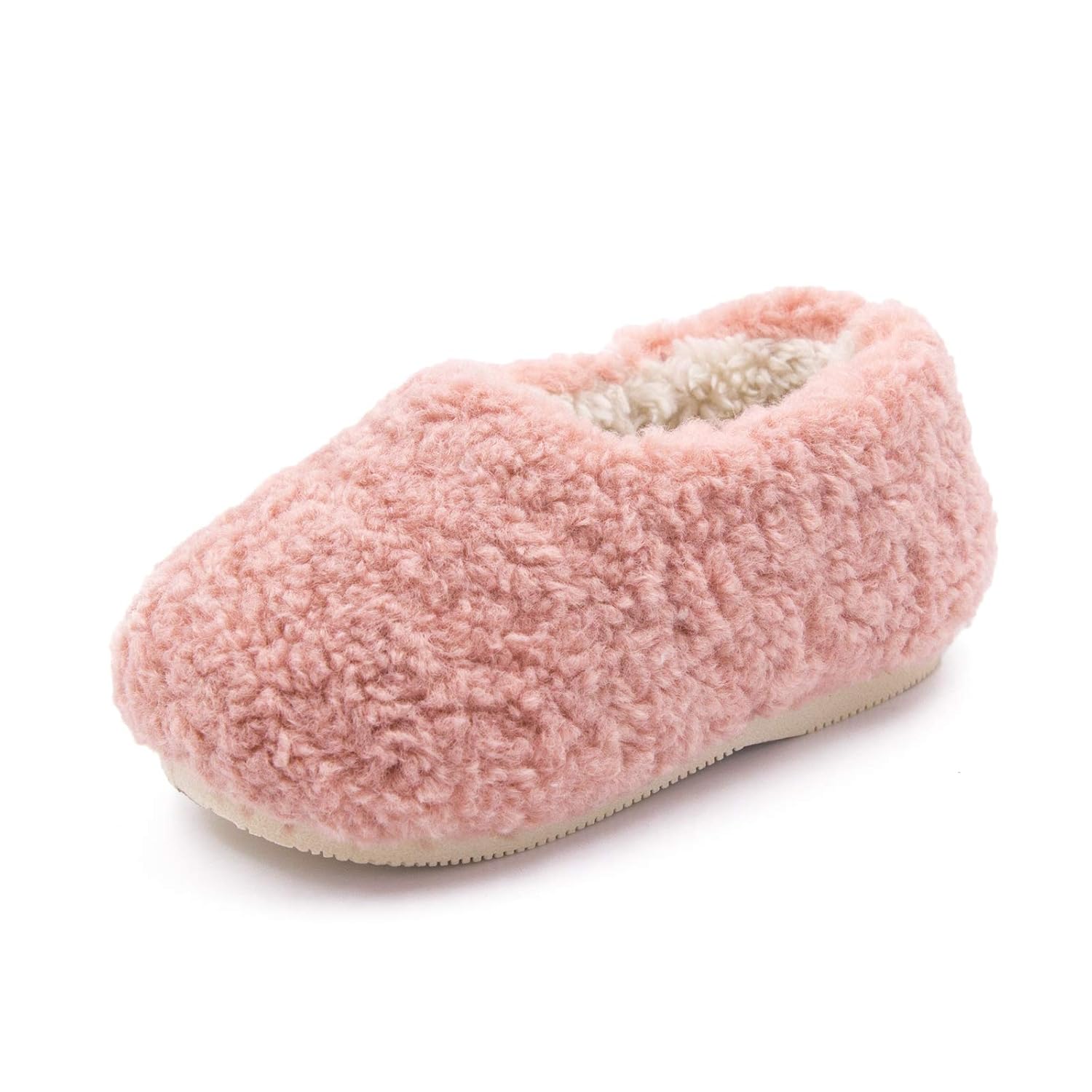Buy Toddler Boys Girls Slippers Sandals Fleece Fuzzy Fluffy Moc