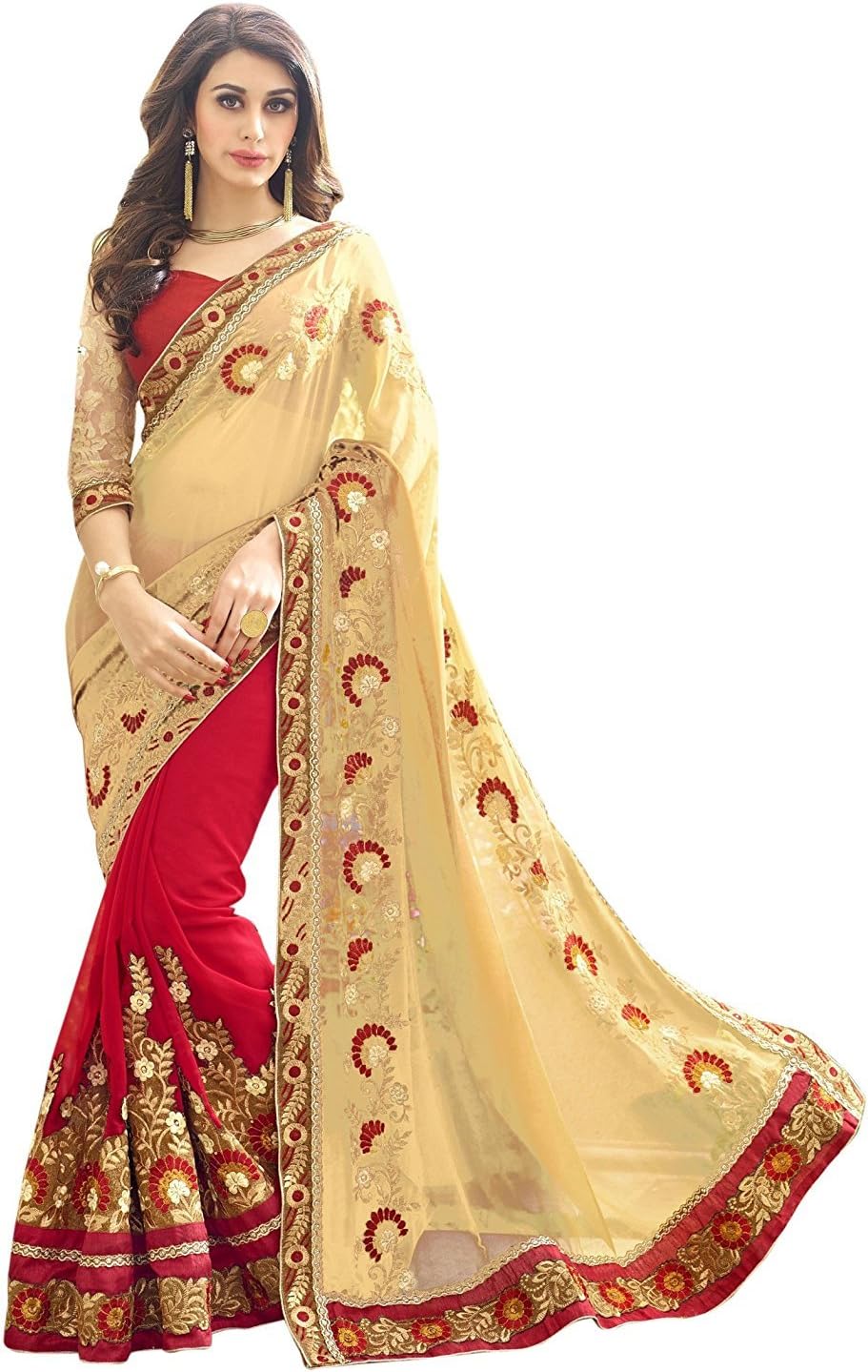 SareeShop Women's Georgette Saree