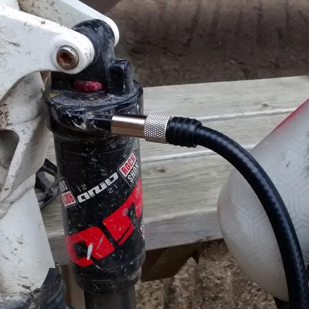 Beto Precision Mountain Bike Suspension Fork Shock Pump (300 PSI 20 Bar