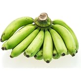 Fresh Organic Green Plantain Bananas by RawJoy Farms, 1 Pound