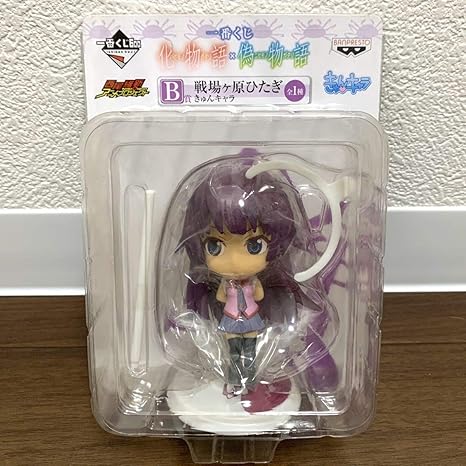 Amazon 一番くじ 化物語 偽物語 B賞 戦場ヶ原ひたぎ きゅんキャラ 西尾維新アニメプロジェクト バンプレスト フィギュア フィギュア ドール 通販