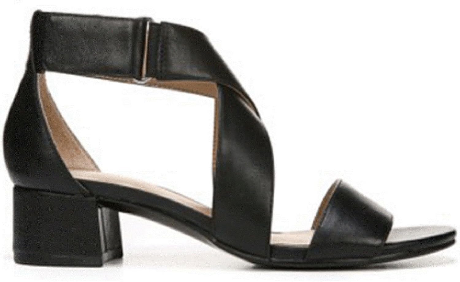 naturalizer black sandals
