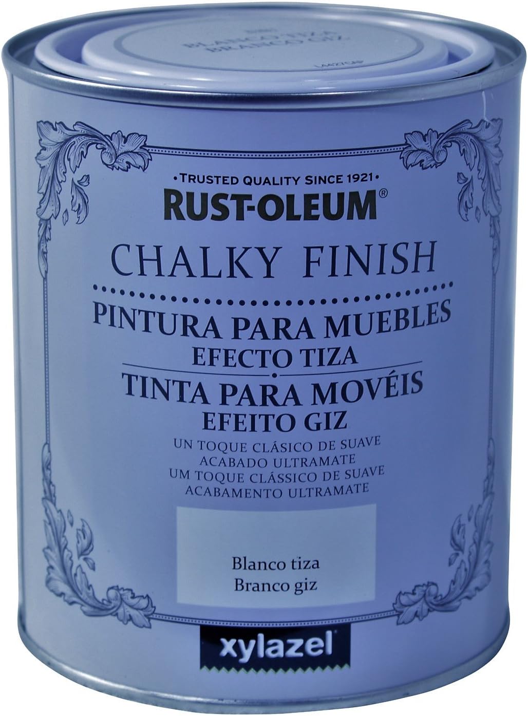 Peinture effet craie Chalk Paint RustOleum Xylazel 750 ml, 801 craie